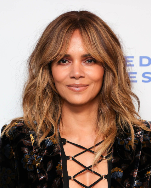 curtain bangs on halle berry